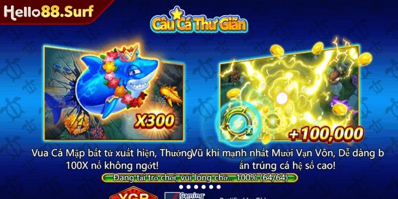 Giới thiệu game câu cá thư giãn Hello88